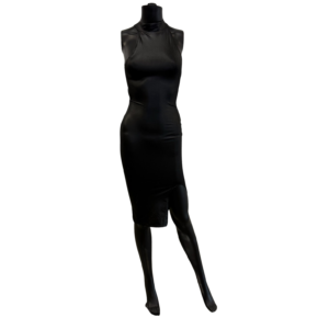 Black Leather Dress Worn Backstage at Smackdown circa 2020 (Signed)