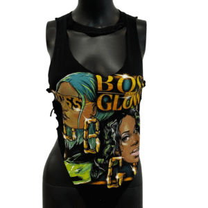 Custom Boss & Glow WWE RAW Shirt 2022 (Signed)