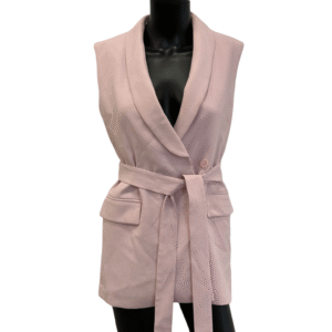 PInk Belted Dress Forbidden Door Interviews 2024 (Signed)