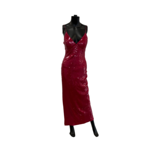 Red Sequin Dress AEW Double or Nothing after party at Wynn Nightlife (Signed)