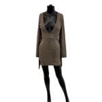 Brown Suede Dress (Signed)